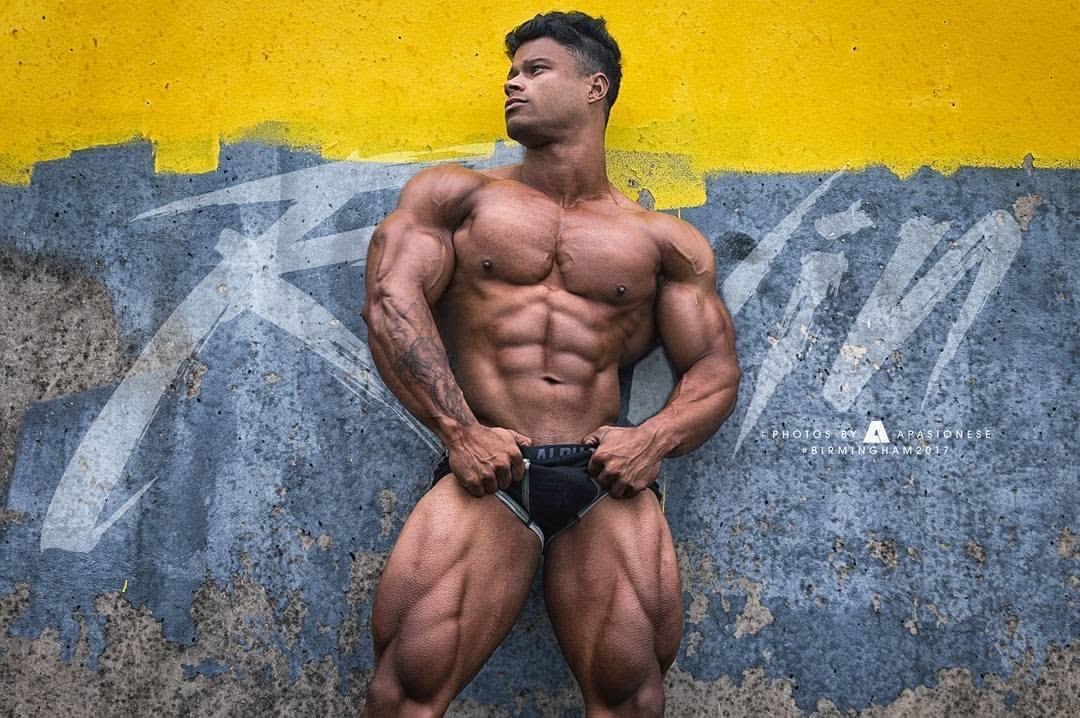 Ravin Kolbe on the competition stage